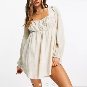 ASOS Square Neck Beach Cover Up Dress
